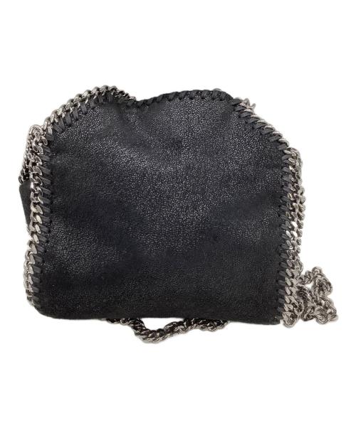 STELLA McCARTNEY（ステラマッカートニー）STELLA McCARTNEY (ステラマッカートニー) チェーンショルダーバッグ ファベラ ブラック×シルバーの古着・服飾アイテム