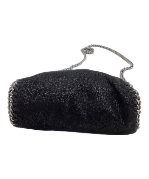 STELLA McCARTNEY（ステラマッカートニー）STELLA McCARTNEY (ステラマッカートニー) チェーンショルダーバッグ ファベラ ブラック×シルバーの古着・服飾アイテム