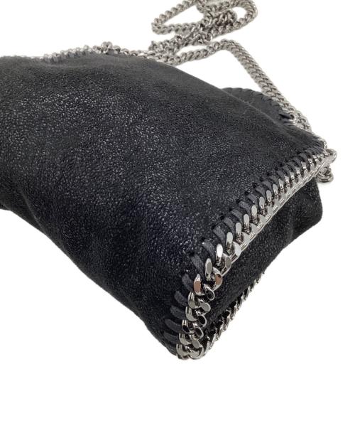 STELLA McCARTNEY（ステラマッカートニー）STELLA McCARTNEY (ステラマッカートニー) チェーンショルダーバッグ ファベラ ブラック×シルバーの古着・服飾アイテム