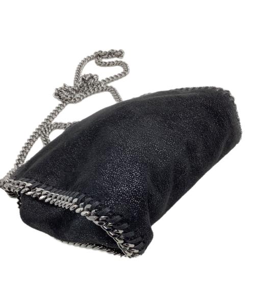 STELLA McCARTNEY（ステラマッカートニー）STELLA McCARTNEY (ステラマッカートニー) チェーンショルダーバッグ ファベラ ブラック×シルバーの古着・服飾アイテム