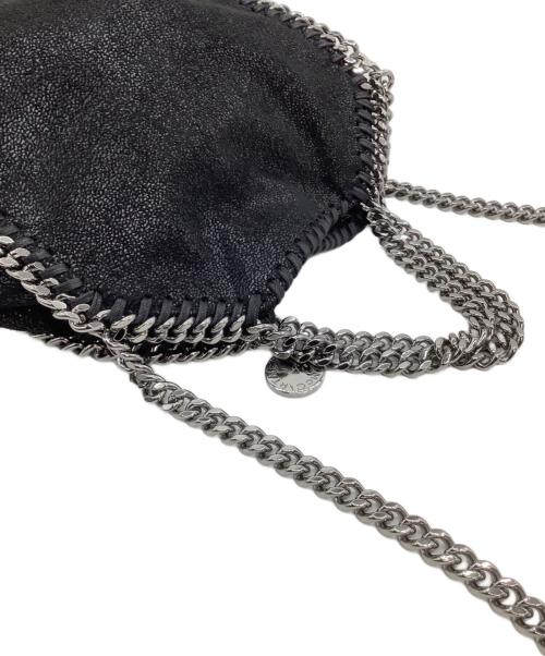 STELLA McCARTNEY（ステラマッカートニー）STELLA McCARTNEY (ステラマッカートニー) チェーンショルダーバッグ ファベラ ブラック×シルバーの古着・服飾アイテム