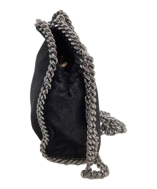 STELLA McCARTNEY（ステラマッカートニー）STELLA McCARTNEY (ステラマッカートニー) チェーンショルダーバッグ ファベラ ブラック×シルバーの古着・服飾アイテム