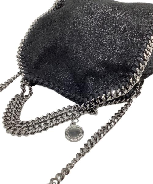 STELLA McCARTNEY（ステラマッカートニー）STELLA McCARTNEY (ステラマッカートニー) チェーンショルダーバッグ ファベラ ブラック×シルバーの古着・服飾アイテム