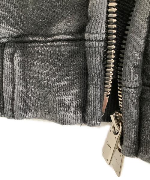 CDL TOKYO（シー・ディー・エル）CDL TOKYO (シー・ディー・エル) ジップパーカー グレー サイズ:Lの古着・服飾アイテム