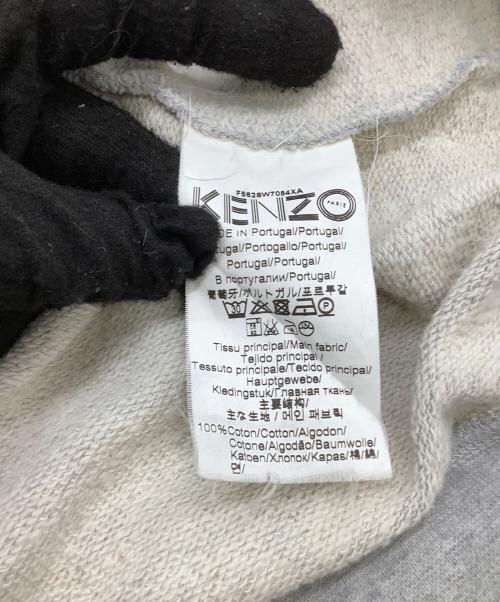 KENZO（ケンゾー）KENZO (ケンゾー) 刺繍スウェット　虎 グレー サイズ:表記なしの古着・服飾アイテム