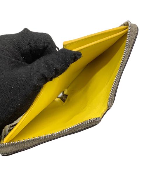 CELINE（セリーヌ）CELINE (セリーヌ) ラウンドジップウォレット グレーの古着・服飾アイテム