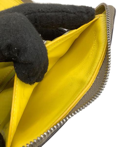 CELINE（セリーヌ）CELINE (セリーヌ) ラウンドジップウォレット グレーの古着・服飾アイテム