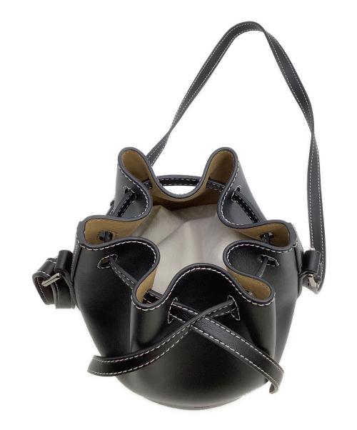 VASIC（ヴァジック）VASIC (ヴァジック) 巾着ショルダーバッグ club mini ブラックの古着・服飾アイテム