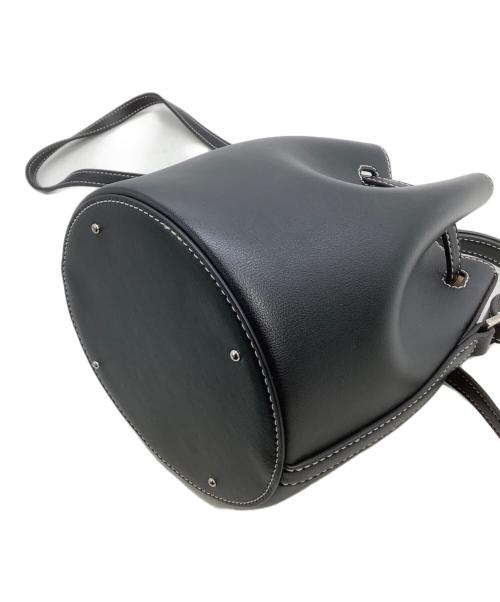 VASIC（ヴァジック）VASIC (ヴァジック) 巾着ショルダーバッグ club mini ブラックの古着・服飾アイテム