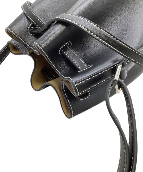 VASIC（ヴァジック）VASIC (ヴァジック) 巾着ショルダーバッグ club mini ブラックの古着・服飾アイテム