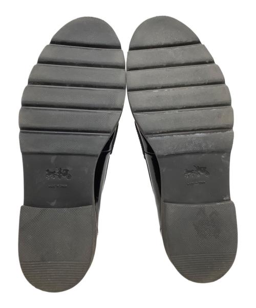 COACH（コーチ）COACH (コーチ) コインローファー ブラック サイズ:6 1/2の古着・服飾アイテム