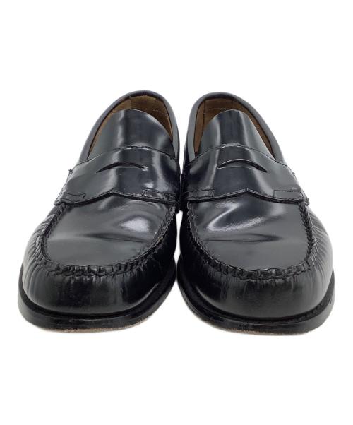 G.H.BASS&CO.（ジー・エイチ・バス・コー）G.H.BASS&CO. (ジー・エイチ・バス・コー) Weejuns (ウィージャン) ローファー LOGAN ブラック サイズ:7の古着・服飾アイテム