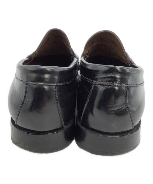 G.H.BASS&CO.（ジー・エイチ・バス・コー）G.H.BASS&CO. (ジー・エイチ・バス・コー) Weejuns (ウィージャン) ローファー LOGAN ブラック サイズ:7の古着・服飾アイテム