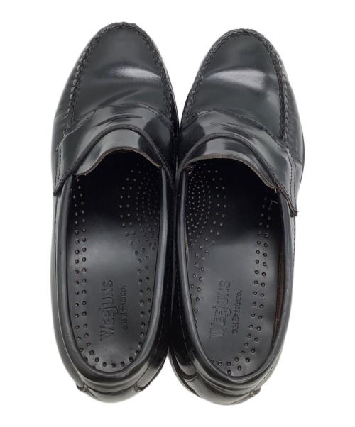 G.H.BASS&CO.（ジー・エイチ・バス・コー）G.H.BASS&CO. (ジー・エイチ・バス・コー) Weejuns (ウィージャン) ローファー LOGAN ブラック サイズ:7の古着・服飾アイテム