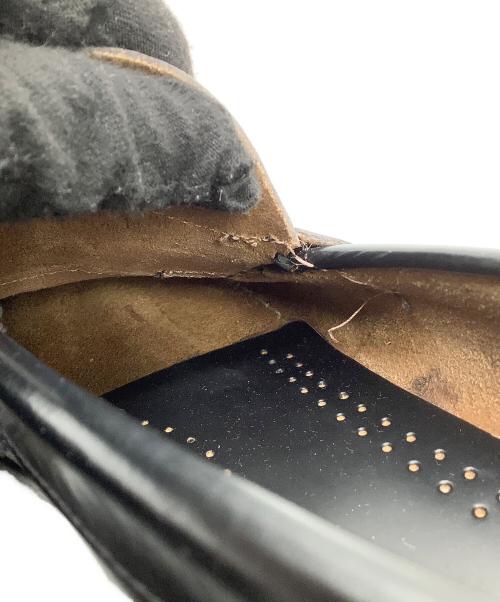 G.H.BASS&CO.（ジー・エイチ・バス・コー）G.H.BASS&CO. (ジー・エイチ・バス・コー) Weejuns (ウィージャン) ローファー LOGAN ブラック サイズ:7の古着・服飾アイテム