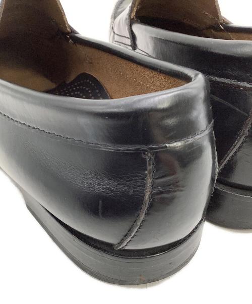 G.H.BASS&CO.（ジー・エイチ・バス・コー）G.H.BASS&CO. (ジー・エイチ・バス・コー) Weejuns (ウィージャン) ローファー LOGAN ブラック サイズ:7の古着・服飾アイテム