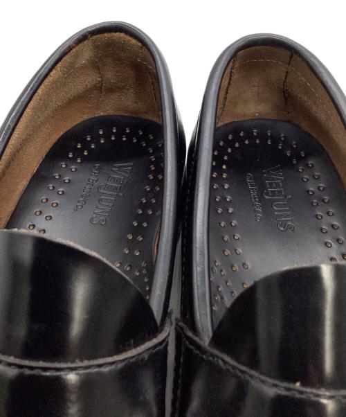 G.H.BASS&CO.（ジー・エイチ・バス・コー）G.H.BASS&CO. (ジー・エイチ・バス・コー) Weejuns (ウィージャン) ローファー LOGAN ブラック サイズ:7の古着・服飾アイテム