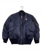 SOLCA×Ron Hermanソルカ×ロンハーマン）の古着「MA-1フライトジャケット」｜ネイビー
