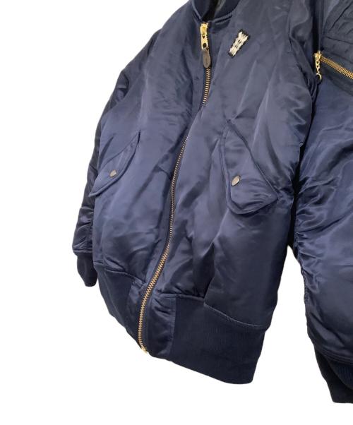 SOLCA（ソルカ）SOLCA (ソルカ) Ron Herman (ロンハーマン) MA-1フライトジャケット ネイビー サイズ:Sの古着・服飾アイテム