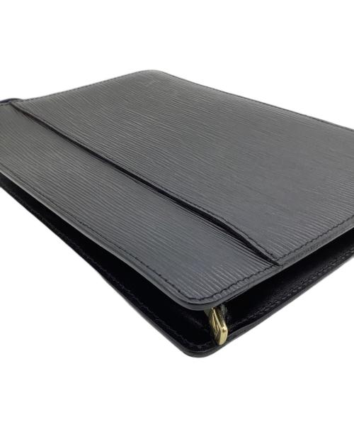 LOUIS VUITTON（ルイ ヴィトン）LOUIS VUITTON (ルイ ヴィトン) クラッチバッグ エピ ポシェットオム ブラックの古着・服飾アイテム