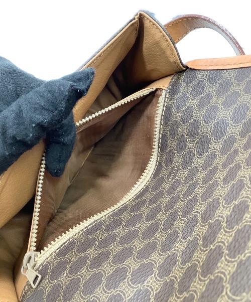 CELINE（セリーヌ）CELINE (セリーヌ) ショルダーバッグ マカダム ブラウンの古着・服飾アイテム