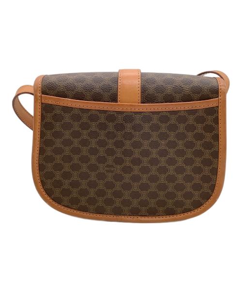 CELINE（セリーヌ）CELINE (セリーヌ) ショルダーバッグ マカダム ブラウンの古着・服飾アイテム