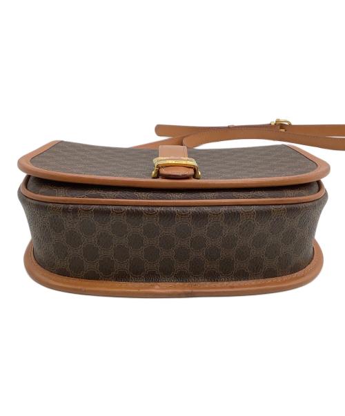 CELINE（セリーヌ）CELINE (セリーヌ) ショルダーバッグ マカダム ブラウンの古着・服飾アイテム