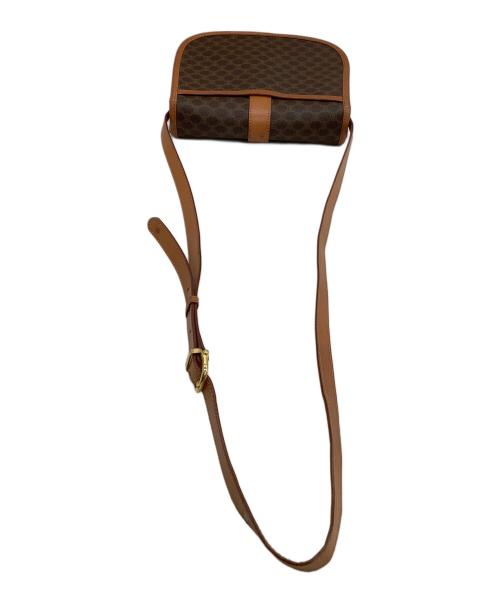 CELINE（セリーヌ）CELINE (セリーヌ) ショルダーバッグ マカダム ブラウンの古着・服飾アイテム