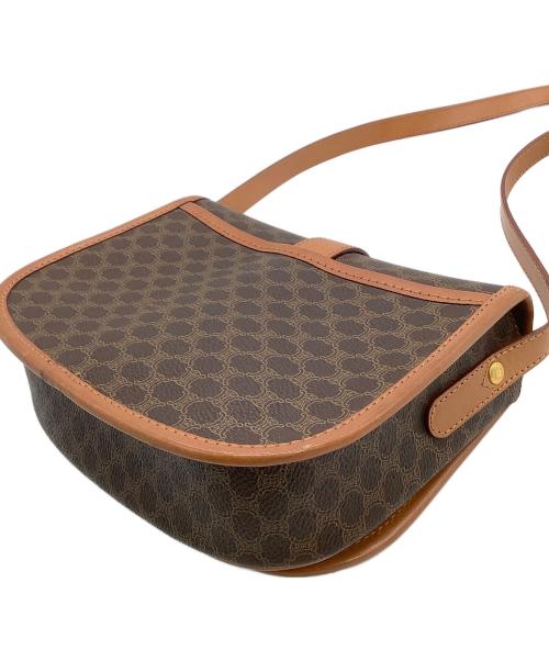 CELINE（セリーヌ）CELINE (セリーヌ) ショルダーバッグ マカダム ブラウンの古着・服飾アイテム