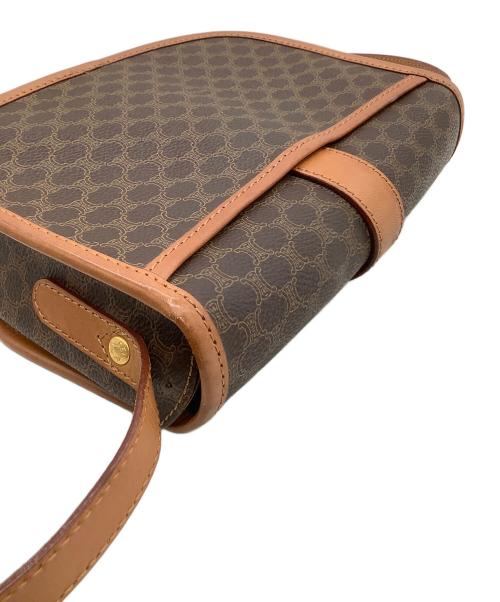 CELINE（セリーヌ）CELINE (セリーヌ) ショルダーバッグ マカダム ブラウンの古着・服飾アイテム