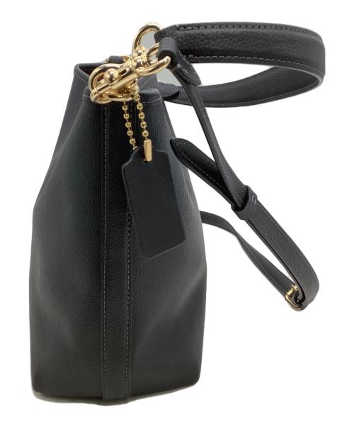 COACH（コーチ）COACH (コーチ) ショルダーバッグ シティ バケット バッグ ブラックの古着・服飾アイテム