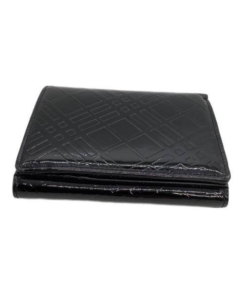 BURBERRY（バーバリー）BURBERRY (バーバリー) 2つ折り財布 ブラックの古着・服飾アイテム