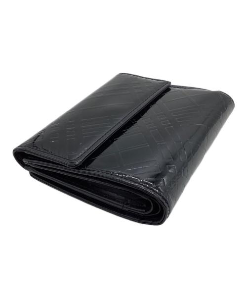 BURBERRY（バーバリー）BURBERRY (バーバリー) 2つ折り財布 ブラックの古着・服飾アイテム