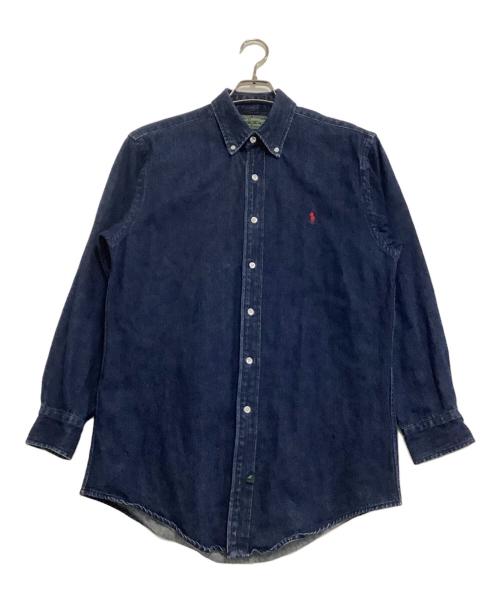 POLO COUNTRY（ポロカントリー）POLO COUNTRY (ポロカントリー) デニムシャツ ブルー サイズ:Mの古着・服飾アイテム