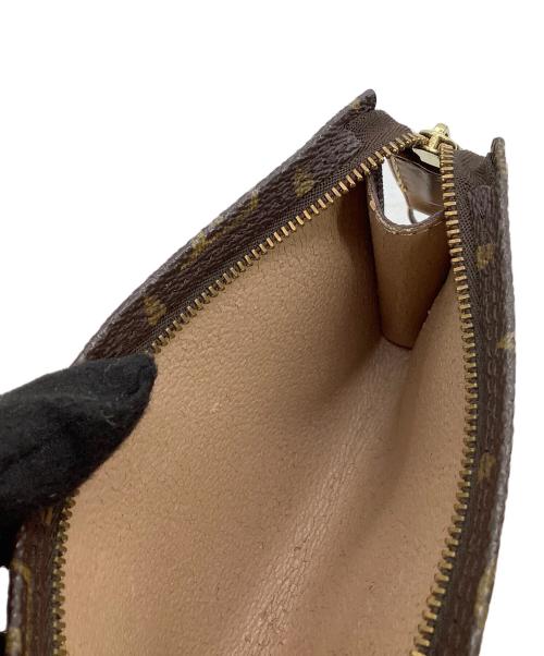 LOUIS VUITTON（ルイ ヴィトン）LOUIS VUITTON (ルイ ヴィトン) バケット付属ポーチ モノグラム柄 ブラウンの古着・服飾アイテム