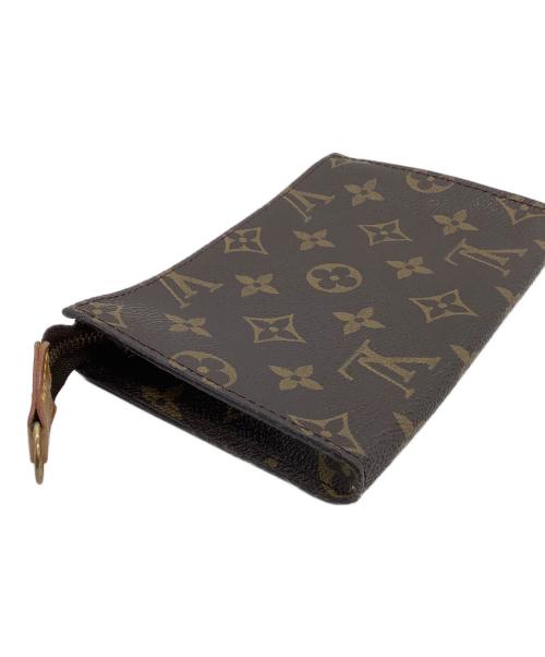 LOUIS VUITTON（ルイ ヴィトン）LOUIS VUITTON (ルイ ヴィトン) バケット付属ポーチ モノグラム柄 ブラウンの古着・服飾アイテム