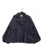 NOLLEY'Sノーリーズ）の古着「ダウンジャケット　インナーダウンショートブルゾン」｜ネイビー