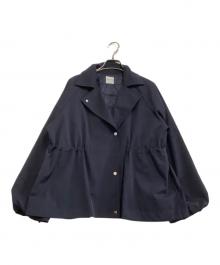 NOLLEY'S（ノーリーズ）の古着「ダウンジャケット　インナーダウンショートブルゾン」｜ネイビー