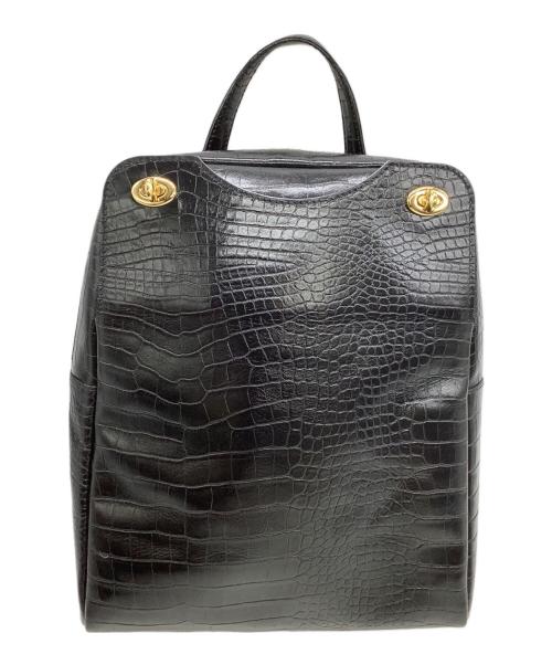 5two3 stage（-）5two3 stage (-) リュック ブラックの古着・服飾アイテム