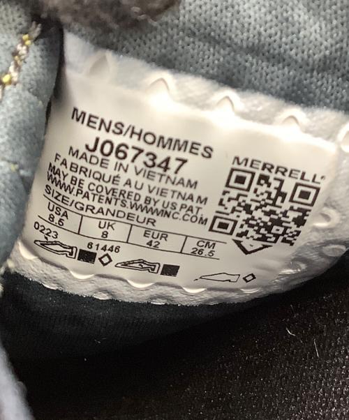 MERRELL（メレル）MERRELL (メレル) ローカットスニーカー AGILITY PEAK 4 ブラック サイズ:26.5の古着・服飾アイテム