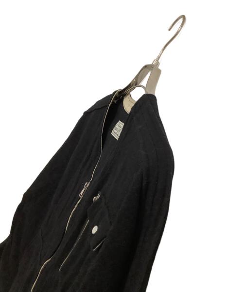EESETT&Co（イーセットアンドコー）EESETT&Co (イーセットアンドコー) ノーカラージャケット ブラック サイズ:34の古着・服飾アイテム