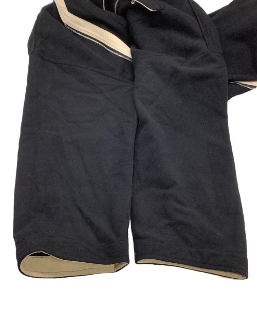 EESETT&Co（イーセットアンドコー）EESETT&Co (イーセットアンドコー) ノーカラージャケット ブラック サイズ:34の古着・服飾アイテム