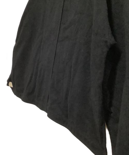 EESETT&Co（イーセットアンドコー）EESETT&Co (イーセットアンドコー) ノーカラージャケット ブラック サイズ:34の古着・服飾アイテム