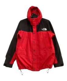 THE NORTH FACE（ザ ノース フェイス）の古着「マウンテンライトジャケット」｜ブラック×レッド