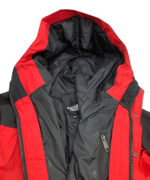 THE NORTH FACE（ザ ノース フェイス）THE NORTH FACE (ザ ノース フェイス) マウンテンライトジャケット ブラック×レッド サイズ:XLの古着・服飾アイテム