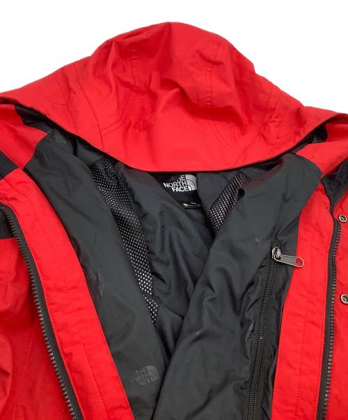 THE NORTH FACE（ザ ノース フェイス）THE NORTH FACE (ザ ノース フェイス) マウンテンライトジャケット ブラック×レッド サイズ:XLの古着・服飾アイテム