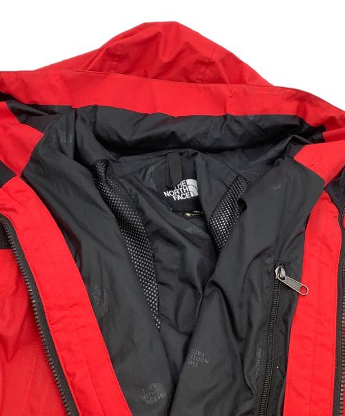 THE NORTH FACE（ザ ノース フェイス）THE NORTH FACE (ザ ノース フェイス) マウンテンライトジャケット ブラック×レッド サイズ:XLの古着・服飾アイテム