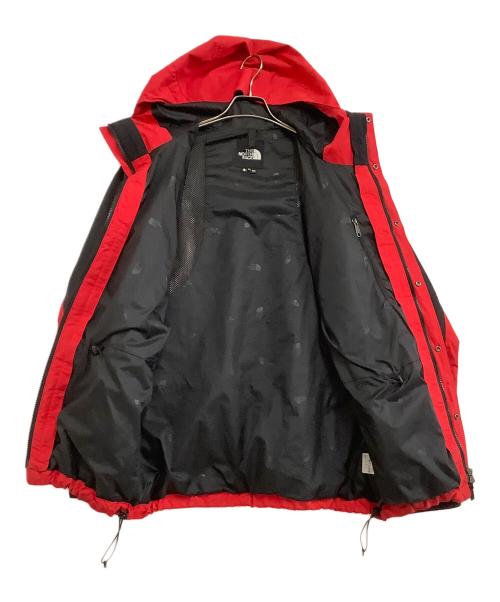 THE NORTH FACE（ザ ノース フェイス）THE NORTH FACE (ザ ノース フェイス) マウンテンライトジャケット ブラック×レッド サイズ:XLの古着・服飾アイテム