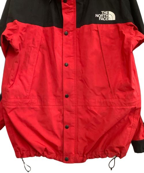 THE NORTH FACE（ザ ノース フェイス）THE NORTH FACE (ザ ノース フェイス) マウンテンライトジャケット ブラック×レッド サイズ:XLの古着・服飾アイテム