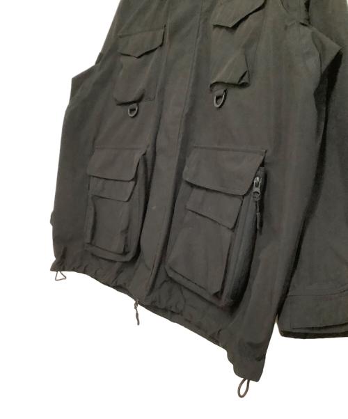 Abu Garcia（アブガルシア）Abu Garcia (アブガルシア) ナイロンジャケット ブラック サイズ:Sの古着・服飾アイテム